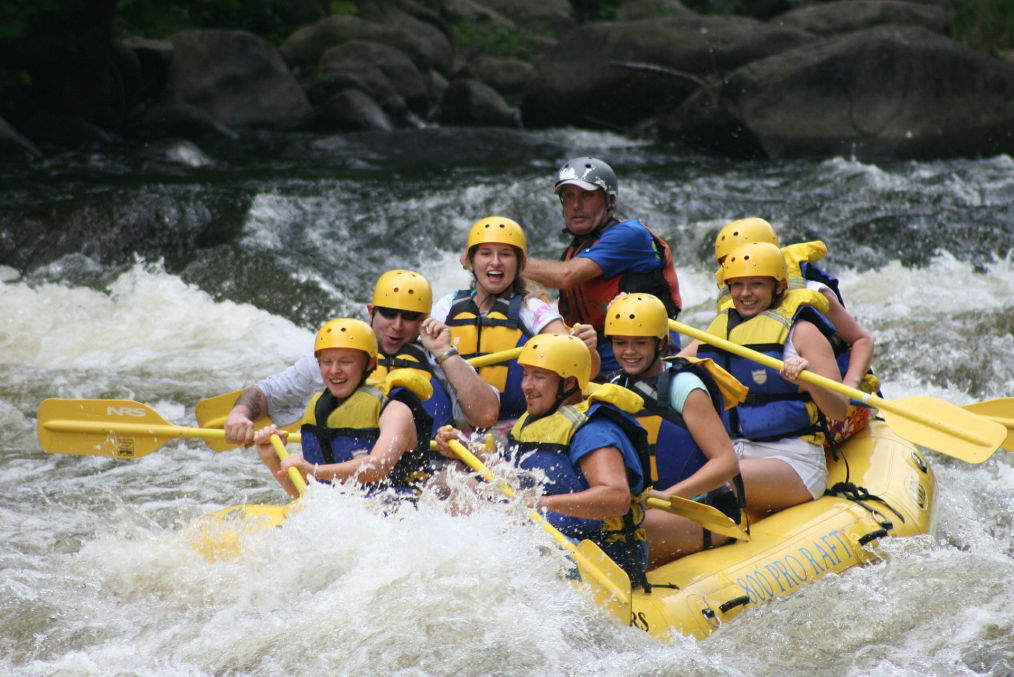 whitewater rafting the high south
